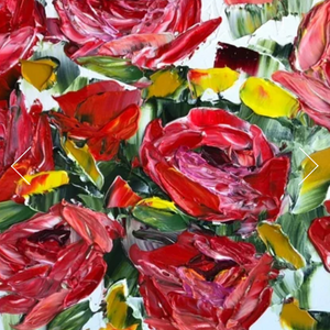 Red Red Roses-Creative Womanhood