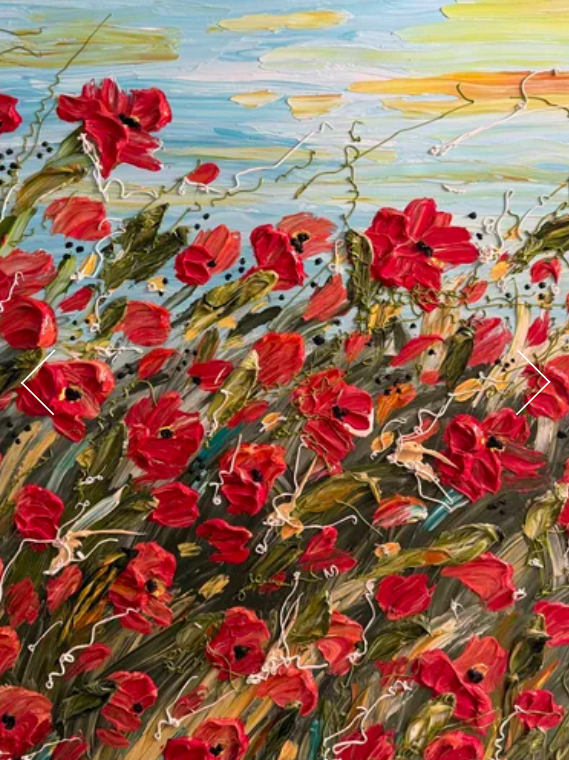 Eternal Bloom, A Dance Of Poppies-Creative Womanhood