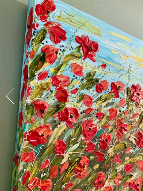 Eternal Bloom, A Dance Of Poppies-Creative Womanhood