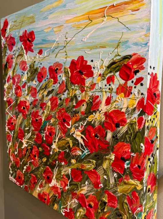 Eternal Bloom, A Dance Of Poppies-Creative Womanhood