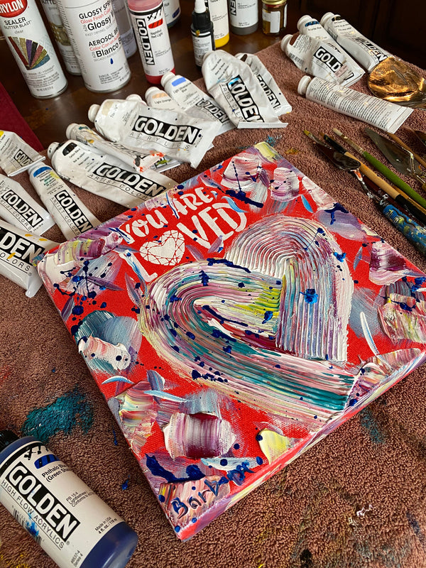 You Are Loved - Custom Sizes Available