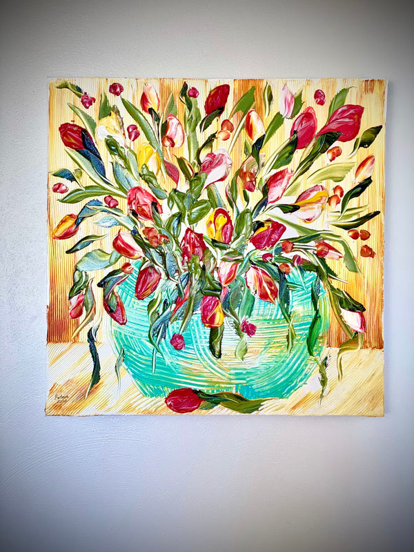 Tulip Surprise, 24x24
