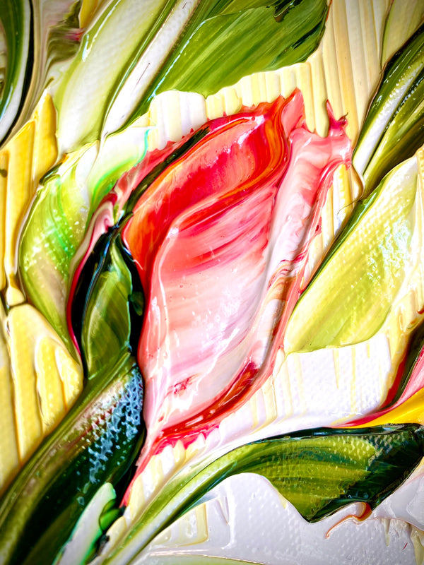 Tulip Surprise, 24x24