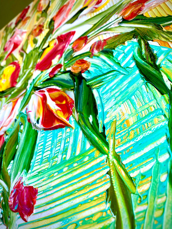 Tulip Surprise, 24x24