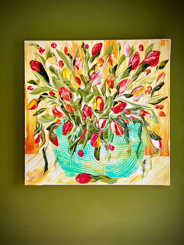 Tulip Surprise, 24x24