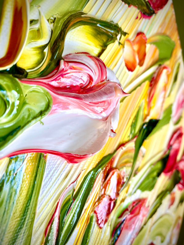 Tulip Surprise, 24x24