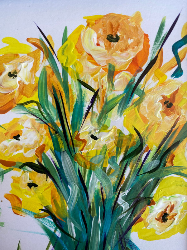 Petite Bouquet 5x7 framed