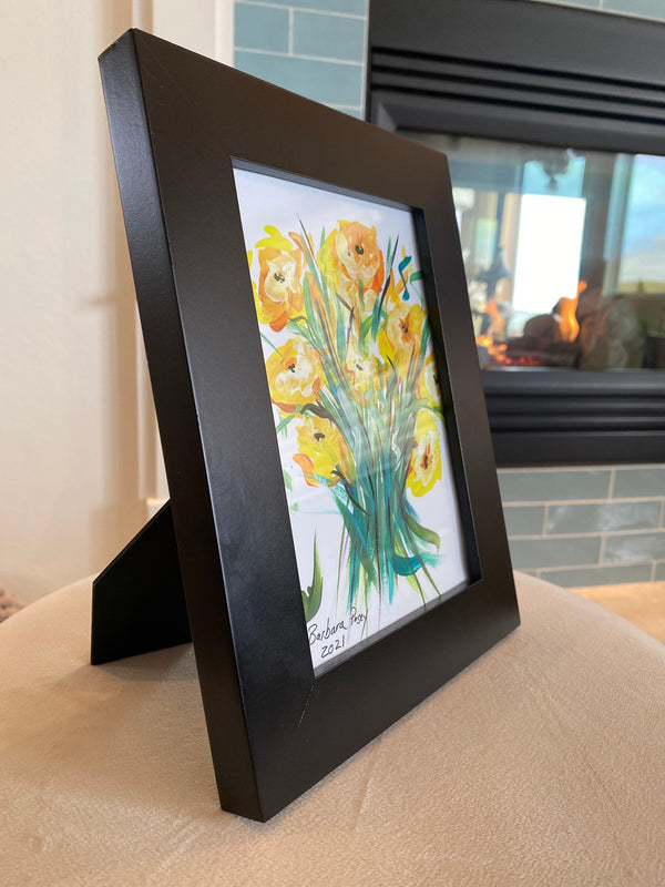 Petite Bouquet 5x7 framed