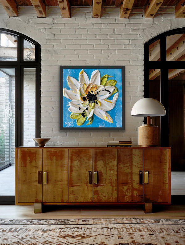 12x12 Modern Sculpted Flower