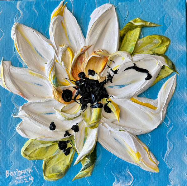 12x12 Modern Sculpted Flower