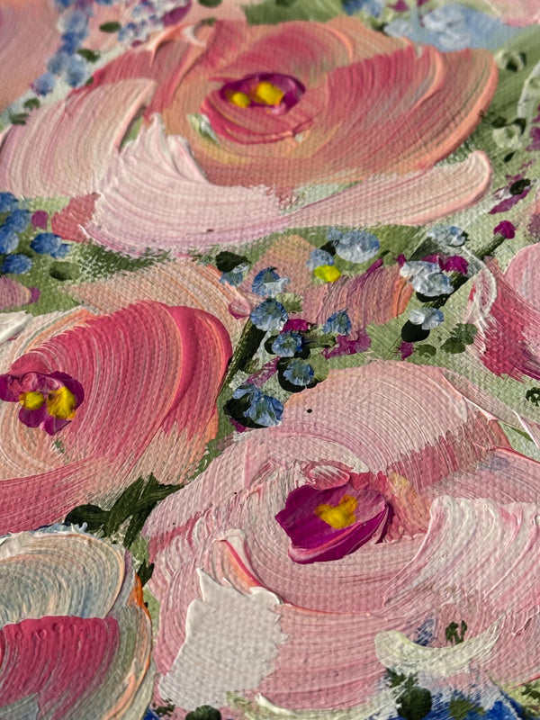 Blossoms of Joy 12x12