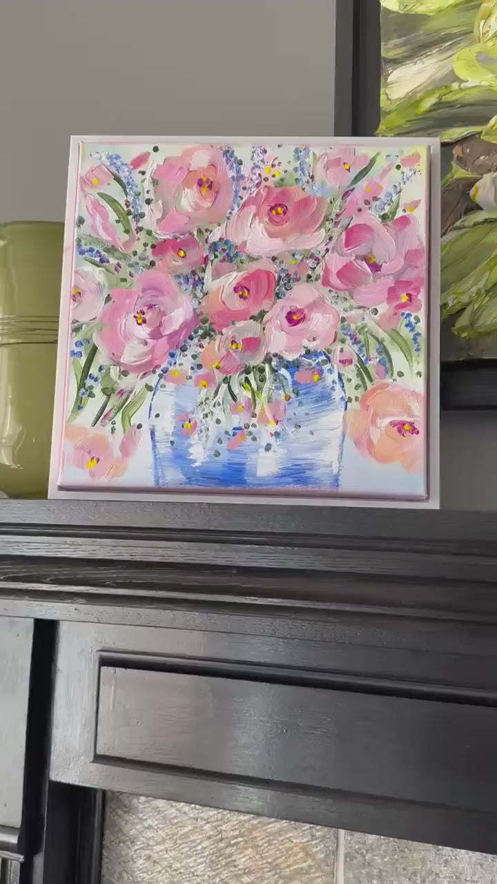 Blossoms of Joy 12x12