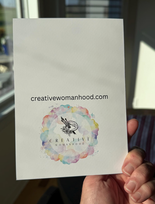 Joyful Blooms Holiday Cards – “Red Ribbon Petal Tree” | Set of 10