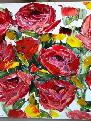 Red Red Roses-Creative Womanhood