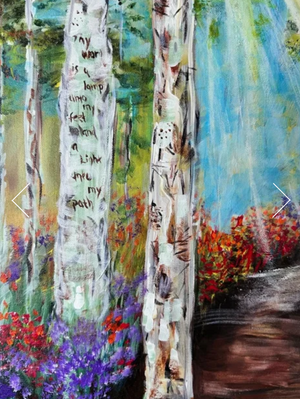 Divine Whispers Among The Birches