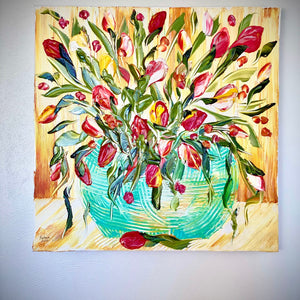 Tulip Surprise, 24x24