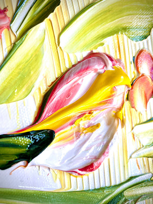 Tulip Surprise, 24x24