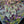 Reflections of Iris, 34x34, Black frame, Floral Abstract Impasto Painting - Diagonal, Item# 131