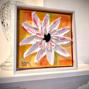 Flower Burst 10x10 Framed
