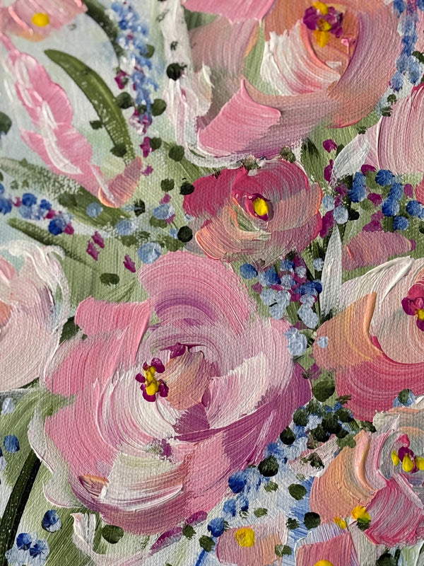 Blossoms of Joy 12x12