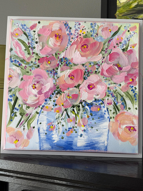 Blossoms of Joy 12x12