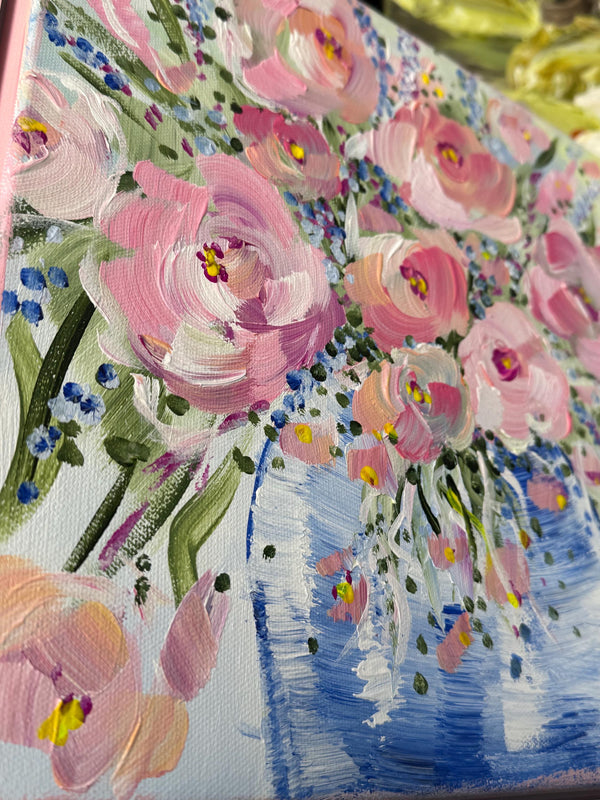 Blossoms of Joy 12x12