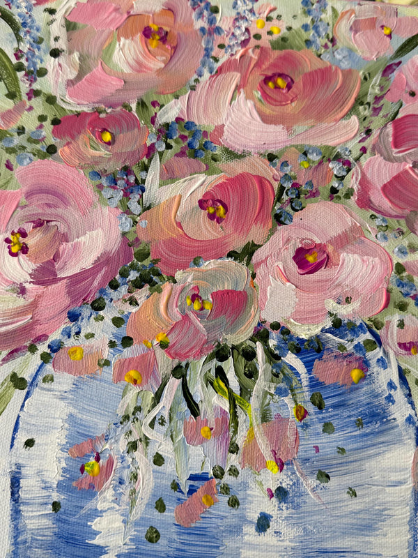 Blossoms of Joy 12x12