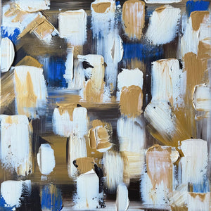 Urban Echoes Canvas Wall Art , Office Decor, Living Room Art, Wall Art, Art Canvas, All Original Art. Prints offered if asked. Acrylic Paint